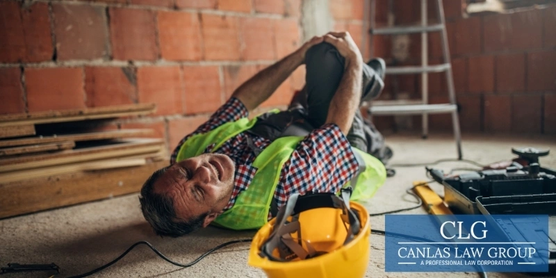 lesiones comunes en la construcción california