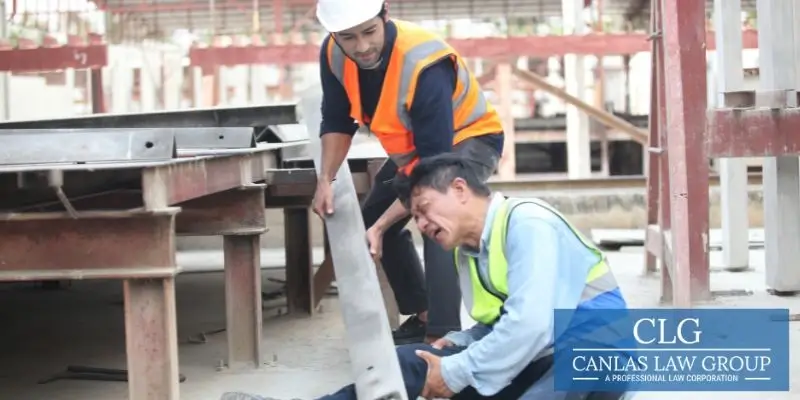 construction accident claims california