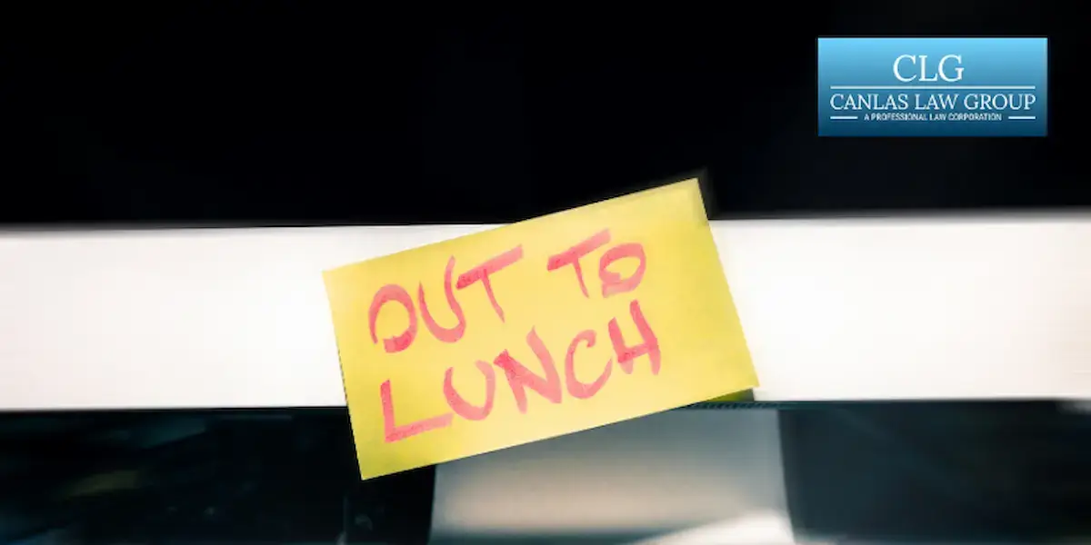 California Lunch Break Law