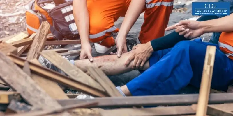accidentes en obras de construcción en Costa Mesa